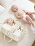 DADADEER Baby Diaper Caddy Organizer, Portable Nursery Storage Basket for Newborn Essentials, Changing Table & Car