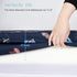 2 Pack Girls,28x52x9in PHF Soft Space Crib Sheet Fitted, Silky Comfy Breathable Polyester Baby Sheets for Boys Fits