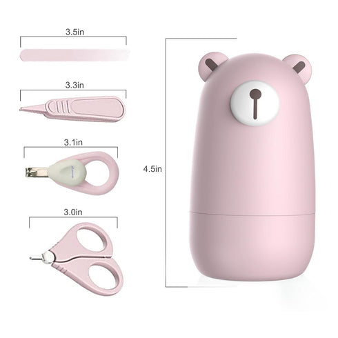 sivenciaga Set, Set Set Set Baby Nail Clippers Baby Manicure and Pedicure with Cute case. Baby Grooming Gift