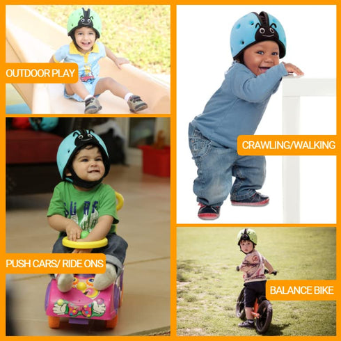 SafeheadBABY Award-Winning Infant Safety Helmet, Ultra-Lightweight Baby Head Protector for Crawling & Walking