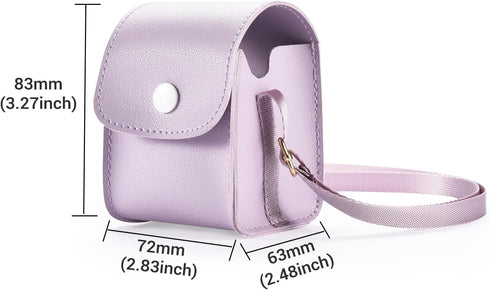 Bitzee Carrying Case with Straps for Kids, Travel Protective Storage Holder for Digital Pets and Disney Interactive Toys