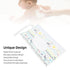 Travel Baby Wipes Case, Lightweight EVA Flip Open Design, Pull Out Wipes Bag for Home Travel Daily Use, Printed