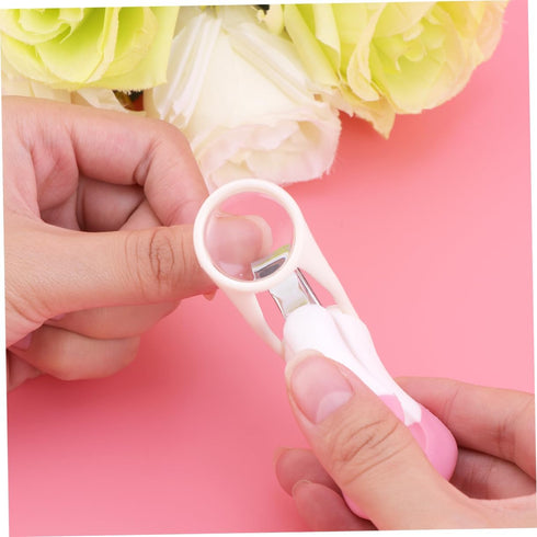 Safe Stainless Steel Baby Nail Clippers - Grooming Kit for Newborns