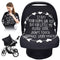 Metplus No Touch Sign Car Seat Cover for Babies, Mom Nursing Covers