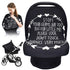 Metplus No Touch Sign Car Seat Cover for Babies, Mom Nursing Covers