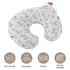 Wicbfdfv Cute Bunny Daisy Floral Nursing Pillow Cover Ultra-Soft Comfortable for Baby Girls Boys Rabbits Wildflowers