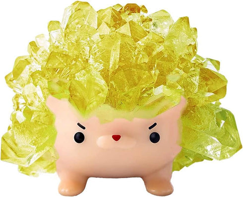 Crystal Growing Toys for Kids - Vibrant Colorful Hedgehog Science Experiments for STEM Learning, 8+