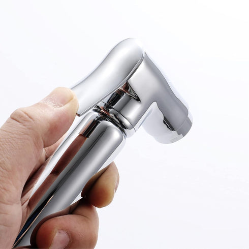 PDOLIGBDN HandheldSprayer Brass Chrome Baby Cloth Diaper Sprayer Portable Hand Held ToiletSprayer Head, for Feminine