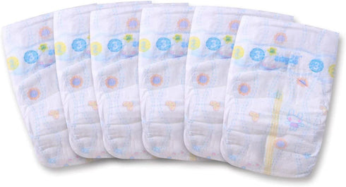 Reborn Baby Dolls Diapers for 18-22 inch Newborn Reusable 6-Piece Pack