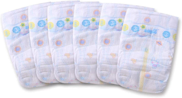 Reborn Baby Dolls Diapers for 18-22 inch Newborn Reusable 6-Piece Pack