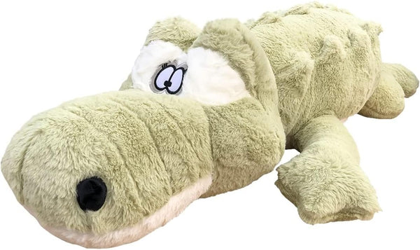 Hofun4U 61 inch Alligator Plush Pillow, Stuffed Animal Home Decoration Gift for Kids & Adults (Green)