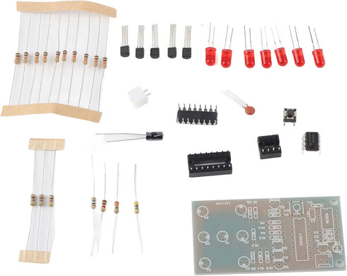 Fafeicy 4.5~5V Electronic Dice Kit, DIY LED Dice Kit for Fun Electronic Production Set