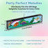 Bertork 24 Pack 3-12, Kids Harmonicas Birthday Party Favors - Colorful Cartoon Music Toys for Boys Girls Age Goodie Bag