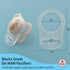 MAM-Compatible Silicone Pacifier Adapter Rings