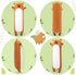 Animal,33.5 Large Capybara Stuffed Long Capybara Plush,Cute Plushies Animal Body Pillow,Kawaii Big Plush Toy Animals