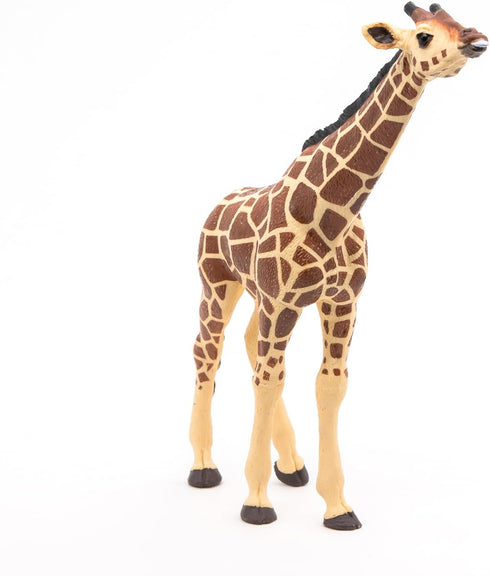 Papo Hand-Painted Wild Animal Kingdom Figurine - Head Raised Giraffe - 50236 - Collectible for Children 3+