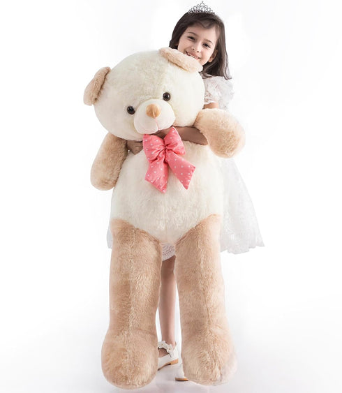Giant Teddy Bear Stuffed Animals for Girls 4 Feet Big Teddy Bear Plushies Giant Stuffed Animal Large Gifts