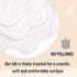 Bamery Baby Bandana Bibs, White Cotton Drool Bibs for Teething and Drooling, Absorbent for Boy Girl