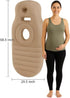 Tummy Inflatable Pregnancy Pillow with Belly & Head Hole, Prone Pregnancy Pillow for Stomach Sleepers, Belly Pillow