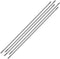 uxcell M3x200mm Pushrod Connector Stainless Steel Linkage for RC Boat, Car, Airplane, Helicopter, 5pcs