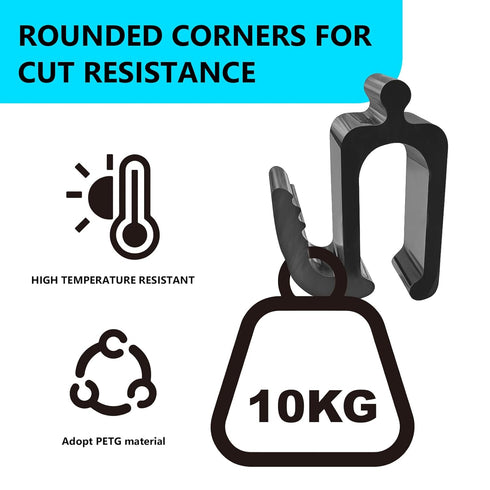 Zoucengx W4 (2, Wonderfold Wagon Accessories, Upgraded Multifunctional Side Hooks for Wonderfold Wagon - Durable