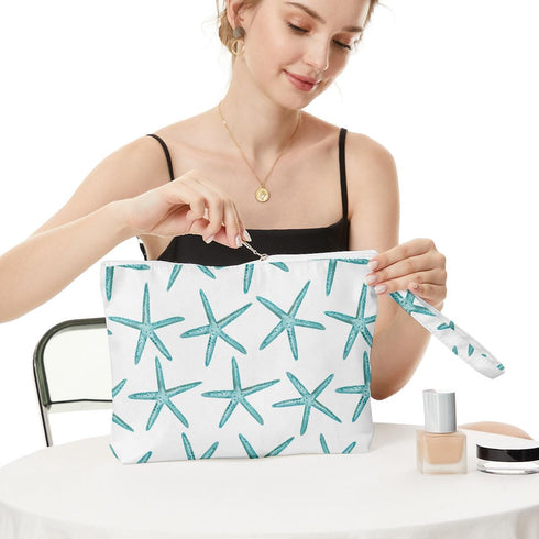 Makeup Bag, Wet Dry Bag, Toiletry Bag, Large Capacity Waterproof Cosmetic Bag, Zipper Pouch for Women, Girls, Mom,
