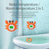 QCdeSoulBLV Digital Baby Bath Thermometer Baby Safety Room Thermometer with LED Display Temperature Warning Infant Bath
