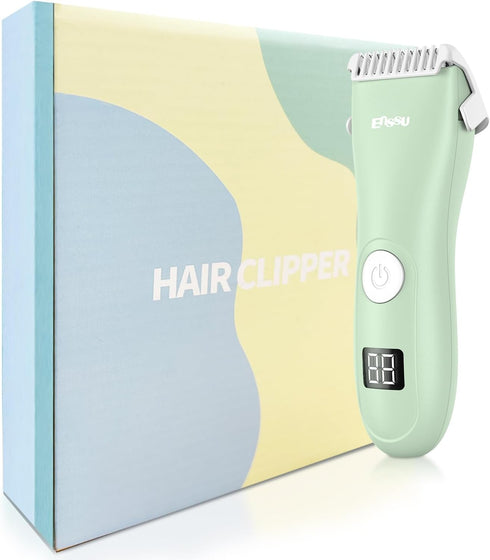 Trimmer Baby Hair Clippers, Quiet Professional Hair Clippers for Kids, Hair Cutting Kits with LCD Display, Safe Ceramic