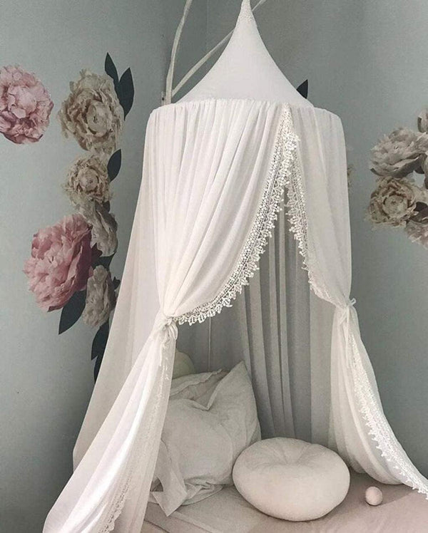 THREENTDAY LImiLI Bed Canopy for Girls and Kids Hanging Mosquito Net for Baby