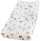 LifeTree Muslin Changing Pad Cover, Mushroom, 16"x32", Soft Boho Sheets for Baby Girls Boys, 70% Viscose, 30% Cotton