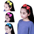 7Rainbows Cute Black Bow Headband for Girls and Toddlers.