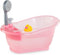 Corolle Baby Doll Bathtub with Shower - Accessory Play Set for 12" & 14" Dolls in Pink
