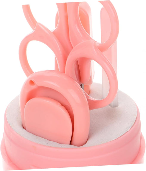 BESPORTBLE Nail Care Kit with Cute Case Electric Nail File Scissors Clippers and Tweezers for Safe Nail Grooming