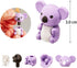 34Pcs Animal Erasers Bulk, Mini Puzzle Erasers for Kids, Party Favors, Classroom Prizes, Easter Egg Fillers