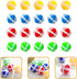 Toddmomy 20pcs Plastic Sticky Ball Set, Darts Game Accessories for Kids Outdoor Party Games