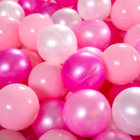 STARBOLO 170pcs Ball Pit Balls, Crush Proof Plastic Children's Toy Balls for Birthday Party and Water Play