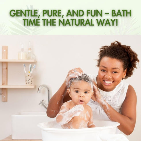 Lather Green 8 oz, Unscented Baby Lotion Natural, Perfect for Bedtime, newborn lotion, infant lotion, Baby Moisturizer