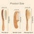 BMVDDFF Set, Set(5Pcs) Personalized Engraved Baby Hair Brush Baby Shower Gift, Wooden Hair Comb, Custom Newborn Name