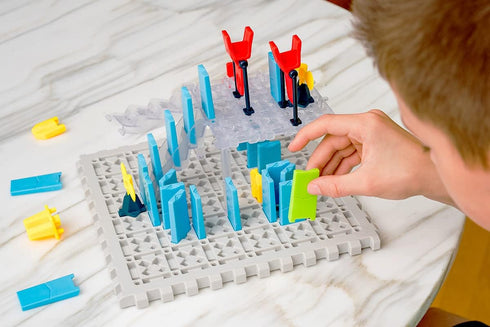 8 ThinkFun Domino Maze STEM Toy and Logic Game for Boys and Girls Age and Up - Combines The Fun of Dominos with The