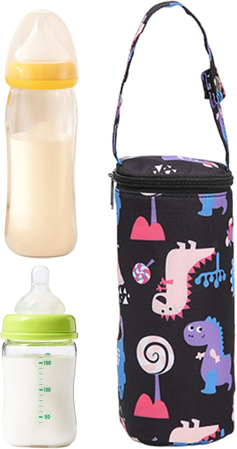 Generic 3.2x2.8x7.9cm Baby Bottle Warmer - Milk Cooler, Thermal Travel Bottle Carrier, Portable Feeding Organizer