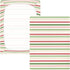 miaozhen 1 Pack 52x28 Cotton Crib Sheets for Baby Boys Girls Soft Breathable Spring Stripes Offwhite Toddler Mattress