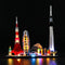 LIGHTAILING Light Set for Architecture Tokyo Building Blocks Model, LED Light Kit Compatible with Lego
