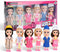 Liberty Imports Little Career Toddler Dolls with Dresses, Girls Imaginative Pretend Play