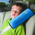 2PC Blue Seat Belt Pillow for Kids - Carseat Pillow Protector for Toddler Travel and Kids Seat Belt Covers