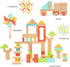 MEEYOO 100pcs 1-3, 1-3, Wooden Blocks for Toddlers Building Blocks for Toddlers Wooden Block for Baby Shower