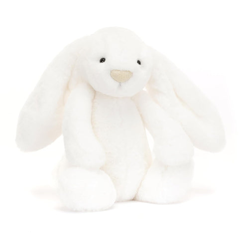 Jellycat Bashful Luxe Luna Bunny Stuffed Animal, Medium 12 inches, Classic Rabbit Plush Toy Gift