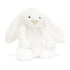 Jellycat Bashful Luxe Luna Bunny Stuffed Animal, Medium 12 inches, Classic Rabbit Plush Toy Gift