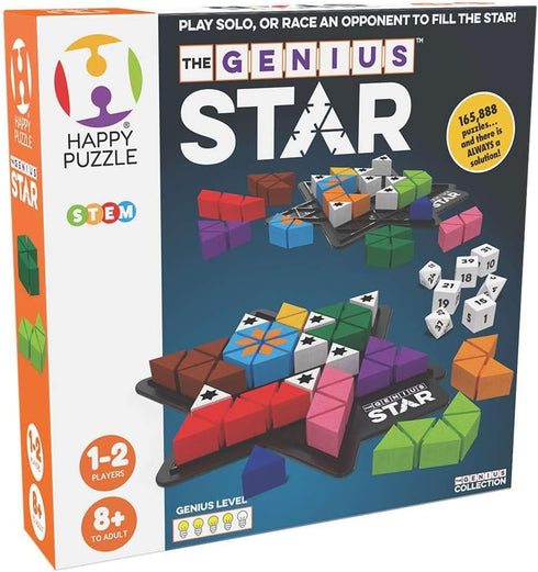 165,888 The Happy Puzzle Company The Genius Star | Toy of The Year Award Winning Family Board Game | Possible Puzzles |
