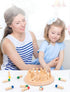 Wooden Memory Chess Board Game - Color Memory Matching Brain Teasers for Kids Age 3-12, Educational Toys
