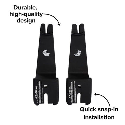 Diono Quantum Car Seat Adapter, Compatible with Peg Perego Infant Baby Car Seats, Durable Attachment for Travel System